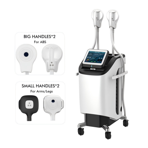 High Intensity Focused Electromagnetic Pulse With 4 Handles rf Sculpt Building Muscle Machine