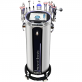 10 in 1 hydra peel oxygen dermabrasion rf aqua skin scrubber salon facial machine